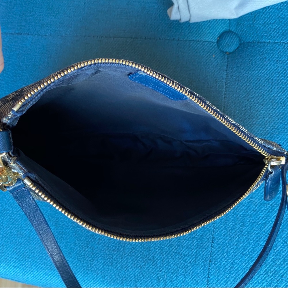 Vintage Dior 2001 Diorissimo Saddle Pochette - Picture 9 of 11